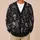 Gothic Skull and Skeleton Motifs for Halloween Nights and Dark Autumn Outings for Teens All-over Print Knitted Cardigan - 6