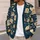 Moon Book Coffee Celestial Night Sky for Cozy Autumn Reading and Study Lovers All-over Print Knitted Cardigan - 5