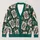 Queen Of Books Playing Cards For Cozy Autumn Days And Bookish Casual Style All-over Print Knitted Cardigan - 1
