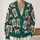 Queen Of Books Playing Cards For Cozy Autumn Days And Bookish Casual Style All-over Print Knitted Cardigan - 2