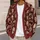 Vintage Vampire Coffins, Rats and Bats for Spooky Halloween Night Outfits Teen Style All-over Print Knitted Cardigan - 5