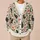 Dark Cats and Coral Wildflowers for Cozy Autumn Cottagecore Everyday Layering Style All-over Print Knitted Cardigan - 6