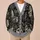 Gothic Skull Sword Mushroom Patchwork for Everyday Alternative Layering All-over Print Knitted Cardigan - 6