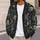 Gothic Gargoyle and Crescent Moon Motifs for Everyday Dark Academia Style All-over Print Knitted Cardigan - 5