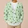 Cute Bumblebee And OR NOT Lettering For Playful Everyday Layering And Teen Style All-over Print Knitted Cardigan - 6