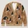 Black Cat Reading With Coffee and Autumn Botanicals for Cozy Cottagecore Fall Days All-over Print Knitted Cardigan - 1