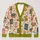 Classic Novel Books, Tea Cups and Mushrooms for Cozy Autumn Reading Book Lovers Style All-over Print Knitted Cardigan - 1