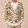 Book Lover Tea Cup And Sleeping Cat Motifs For Cozy Autumn Reading And Study Days All-over Print Knitted Cardigan - 6