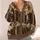 Antique Book Spines And Parchment For Dark Academia Study Days All-over Print Knitted Cardigan - 4