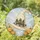 Spooky Witch Hat with Haunted Village Moon and Pumpkins for Halloween Stained Glass Suncatcher - 1