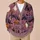 Halloween Ghosts, Bats, Pumpkins and Haunted Houses for Spooky October Evenings All-over Print Knitted Cardigan - 6