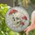 Elegant Skull and Amanita Mushroom Composition for Spooky Halloween Seasonal Decor Stained Glass Suncatcher - 2