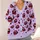 Fanged Red Lips and Star Speckles for Bold Everyday Layering and Autumn Street Style All-over Print Knitted Cardigan - 4