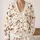 Playful Cartoon Cats and Orange Fish for Cozy Autumn Everyday Layering All-over Print Knitted Cardigan - 2