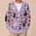 Playful Halloween Cats, Ghosts and Pumpkins for Cozy Autumn Celebrations All-over Print Knitted Cardigan - 6