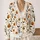 Ghosts, Bats and Jack-o’-Lanterns for Cozy Halloween Nights and Autumn Outings All-over Print Knitted Cardigan - 2