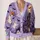 Ghosts And Jack-O’-Lanterns For Playful Halloween Layering And Autumn Outings All-over Print Knitted Cardigan - 2