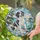 Spotted Dog Memorial Keepsake for Pet Lovers, Winter Lake Companion Portrait Gift Stained Glass Suncatcher - 2