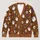 Halloween Ghosts and Bats for Cozy Autumn Parties and Playful Everyday Layering for Women All-over Print Knitted Cardigan - 1