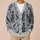 Plague Doctor Raven Medical Sketches for Halloween and Eerie Autumn Layers All-over Print Knitted Cardigan - 6