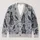 Plague Doctor Raven Medical Sketches for Halloween and Eerie Autumn Layers All-over Print Knitted Cardigan - 1