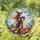 Witchy Halloween Moon Scene for Spooky Autumn Home Decor and Gothic Gift Giving Ideas Stained Glass Suncatcher - 1