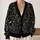 Gothic Black Cat Moon And Pentagram Style For Halloween Night Wear All-over Print Knitted Cardigan - 2