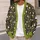 Ghost Bell Flowers for Halloween Layering and Cozy Autumn Outings for Teenagers All-over Print Knitted Cardigan - 5