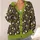 Ghost Bell Flowers for Halloween Layering and Cozy Autumn Outings for Teenagers All-over Print Knitted Cardigan - 4