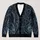 Blue Demon Faces and Twisting Vines for Halloween Night and Dark Gothic Style All-over Print Knitted Cardigan - 1