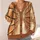 Vintage Library Bookshelf Aisle for Cozy Autumn Reading and Quiet Study Sessions at Home All-over Print Knitted Cardigan - 4