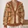 Vintage Library Bookshelf Aisle for Cozy Autumn Reading and Quiet Study Sessions at Home All-over Print Knitted Cardigan - 2