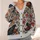 Autumn Crows Reading Books Among Maple Leaves for Cozy Halloween Fall Days Outdoors All-over Print Knitted Cardigan - 4