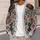 Autumn Crows Reading Books Among Maple Leaves for Cozy Halloween Fall Days Outdoors All-over Print Knitted Cardigan - 5