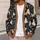 Ghosts Reading Books and Candlelight for Cozy Autumn Study Nights and Dark Academia All-over Print Knitted Cardigan - 5