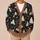 Ghosts Reading Books and Candlelight for Cozy Autumn Study Nights and Dark Academia All-over Print Knitted Cardigan - 6