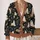 Ghosts Reading Books and Candlelight for Cozy Autumn Study Nights and Dark Academia All-over Print Knitted Cardigan - 2