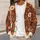 Pumpkin Ghosts and Daisies for Cozy Halloween Autumn Style All-over Print Knitted Cardigan - 5