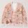 Kawaii Puppy And Kitten Pastel Flowers For Cozy Fall Days And Cute Casual Style All-over Print Knitted Cardigan - 1