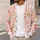 Kawaii Puppy And Kitten Pastel Flowers For Cozy Fall Days And Cute Casual Style All-over Print Knitted Cardigan - 5