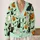 Halloween Black Cats, Bats, Ghosts And Pumpkins For Cozy October Nights Out All-over Print Knitted Cardigan - 2