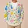Colorful Cat Garden for Cozy Everyday Outfits and Playful Casual Style for Cat Lovers All-over Print Knitted Cardigan - 6