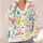 Colorful Cat Garden for Cozy Everyday Outfits and Playful Casual Style for Cat Lovers All-over Print Knitted Cardigan - 4