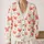 Smiling Red and Pink Crabs for Playful Coastal Autumn Layering, Beach Lover Gift All-over Print Knitted Cardigan - 2
