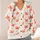Smiling Red and Pink Crabs for Playful Coastal Autumn Layering, Beach Lover Gift All-over Print Knitted Cardigan - 4