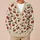 Spooky Cherry Motifs for Cozy Autumn Outings and Everyday Layering for Women All-over Print Knitted Cardigan - 6
