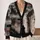 Friday the 13th Lake Cabin Horror Scene for Halloween Night Adventures All-over Print Knitted Cardigan - 2