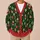 Nutcracker Soldiers and Bauble Bells for Festive Holiday Layering Teens All-over Print Knitted Cardigan - 6