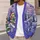 Reading Frog and Snowflake Motifs for Cozy Winter Days and Bookish Teen Style All-over Print Knitted Cardigan - 5