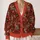 Skeleton Jackalope Floral Gothic for Autumn Outings and Everyday Layering Casual Wear All-over Print Knitted Cardigan - 2